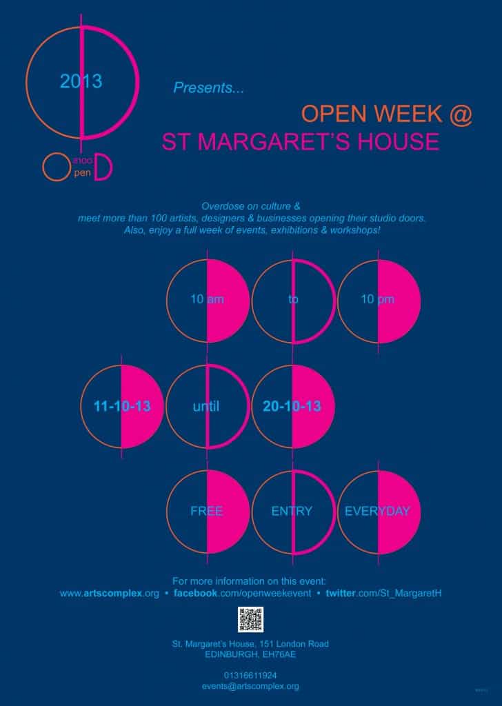 Open Week poster
