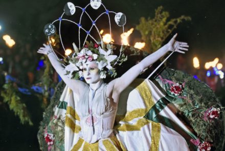 Beltane Fire Festival may-queen-edinburgh-news